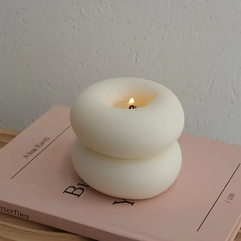 Lunirra - Donut Aromatherapie Kaars Rond Rookloos - Image 7