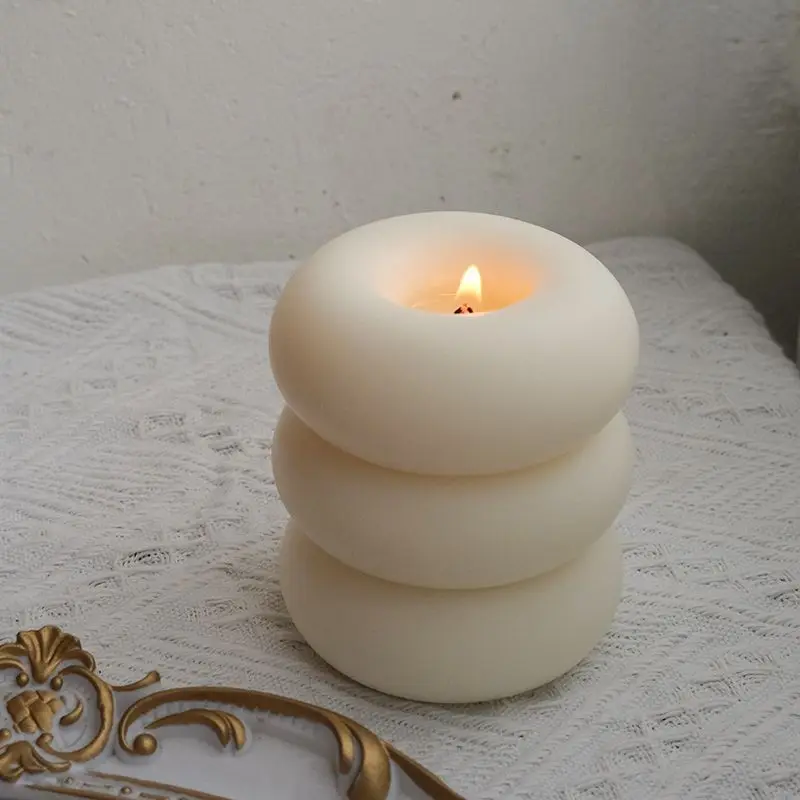 Lunirra - Donut Aromatherapie Kaars Rond Rookloos - Image 8