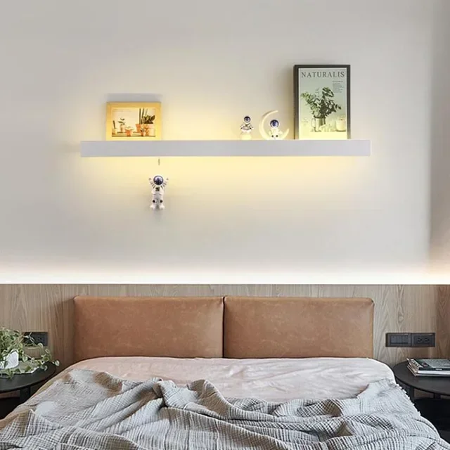 Luntheris - LED Wandlamp Met Nachtplankje - Image 8