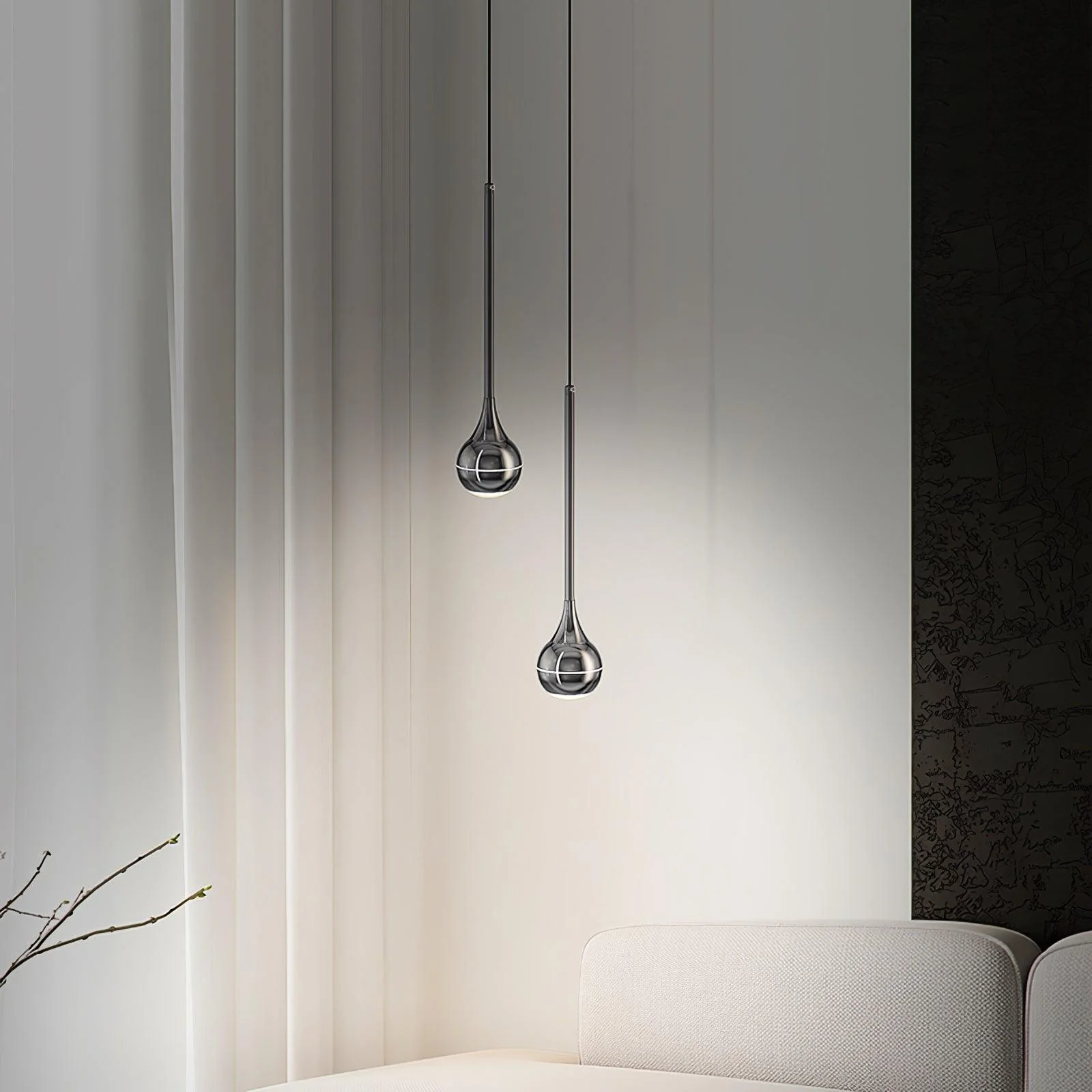 Lunvera – Elegante Hanglamp met Organisch Minimalistisch Silhouet - Image 11