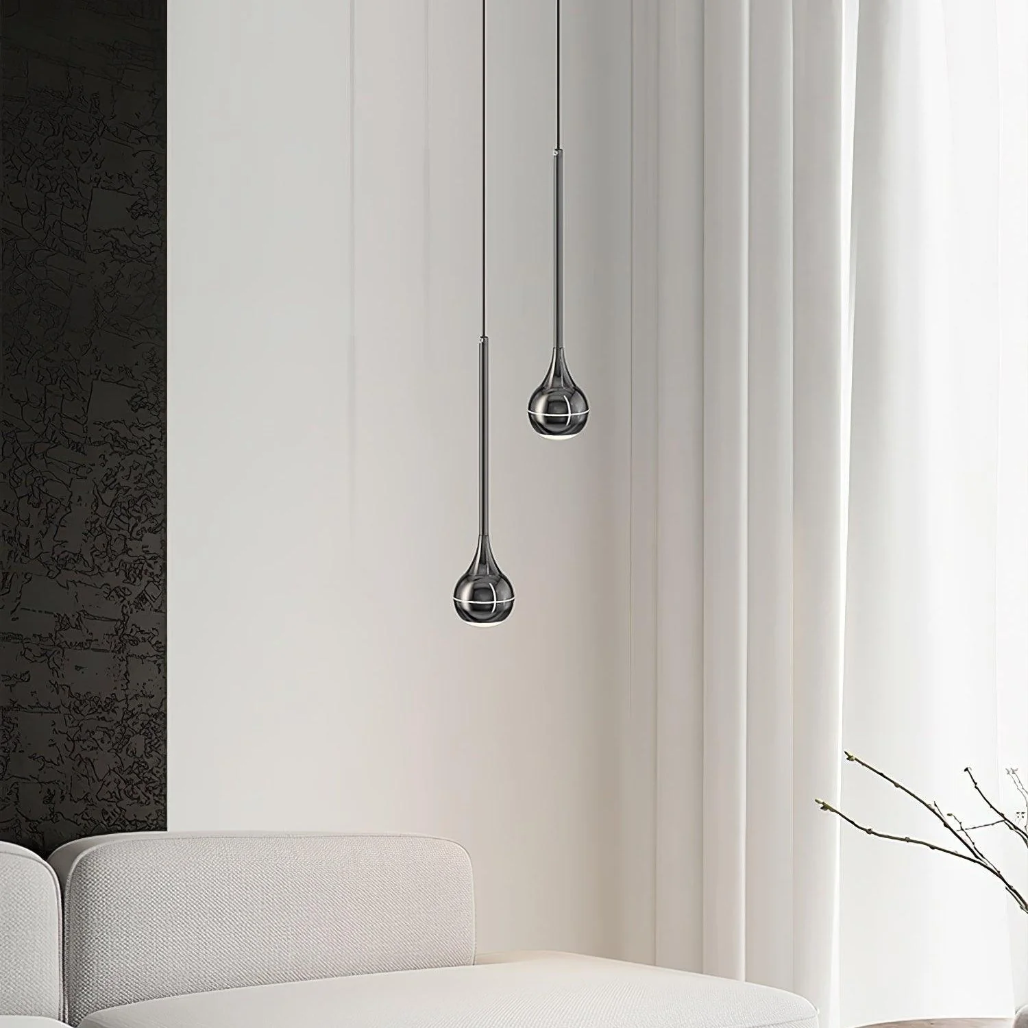 Lunvera – Elegante Hanglamp met Organisch Minimalistisch Silhouet - Image 12