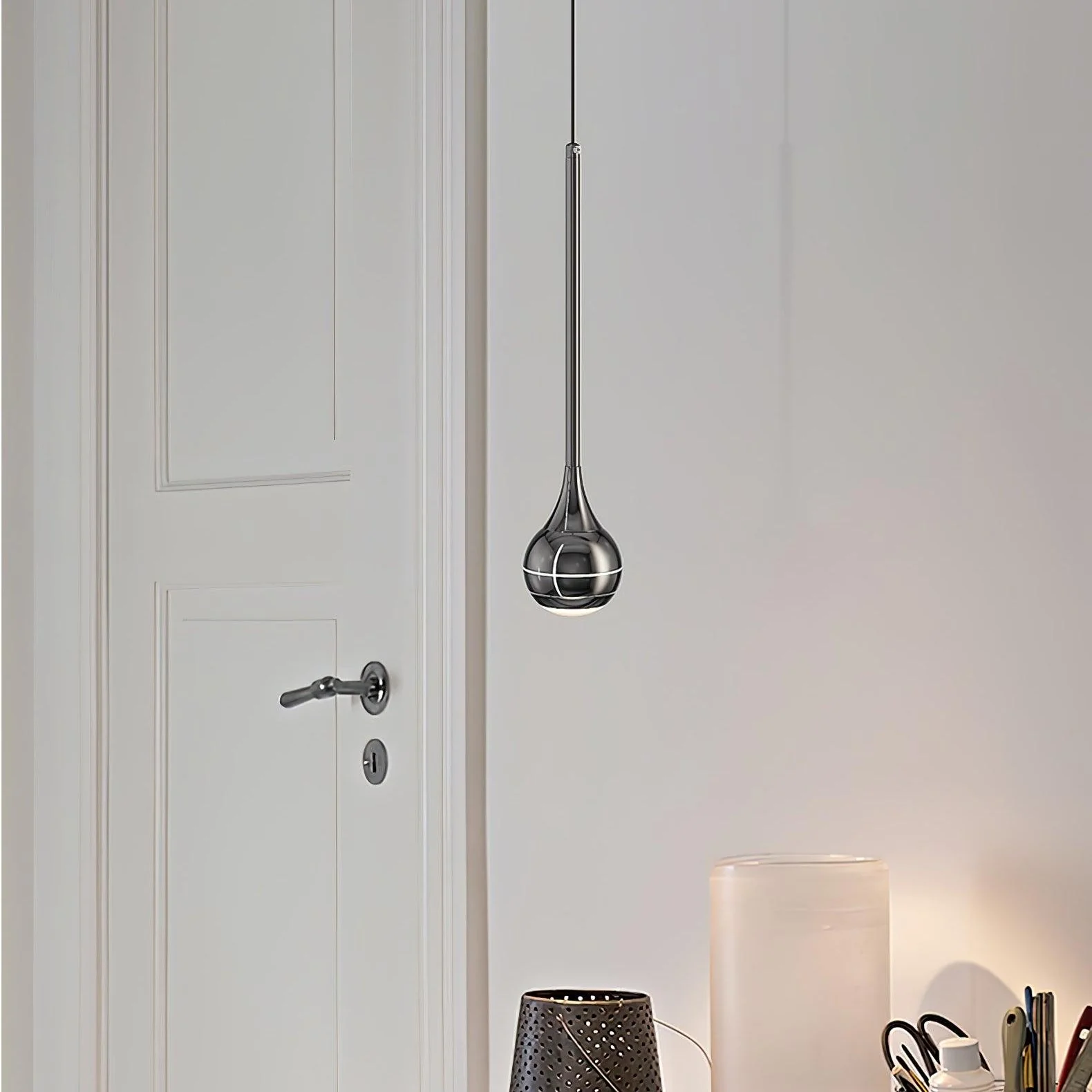 Lunvera – Elegante Hanglamp met Organisch Minimalistisch Silhouet - Image 13