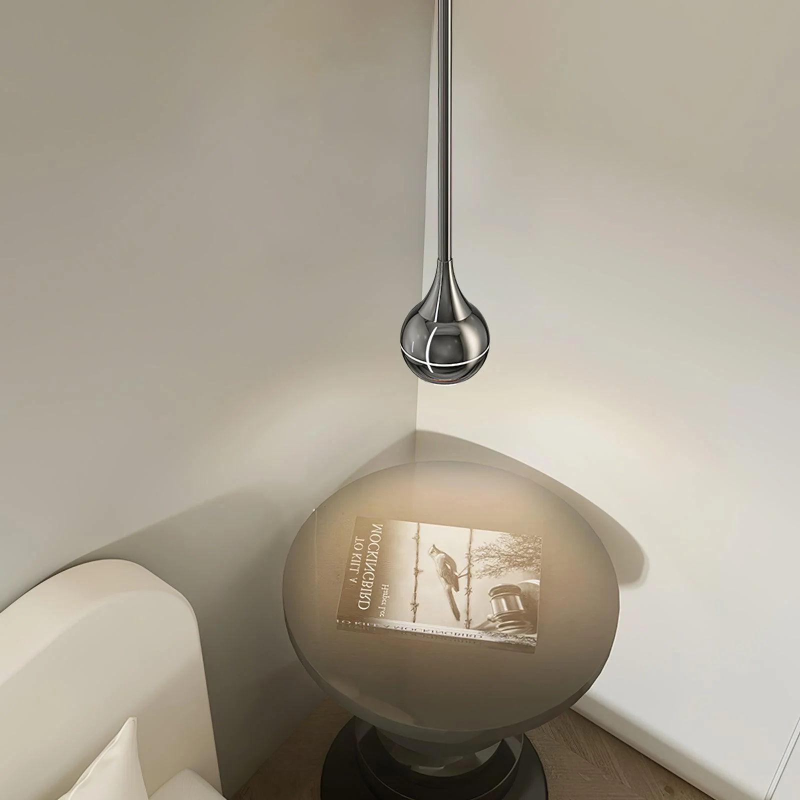 Lunvera – Elegante Hanglamp met Organisch Minimalistisch Silhouet - Image 14
