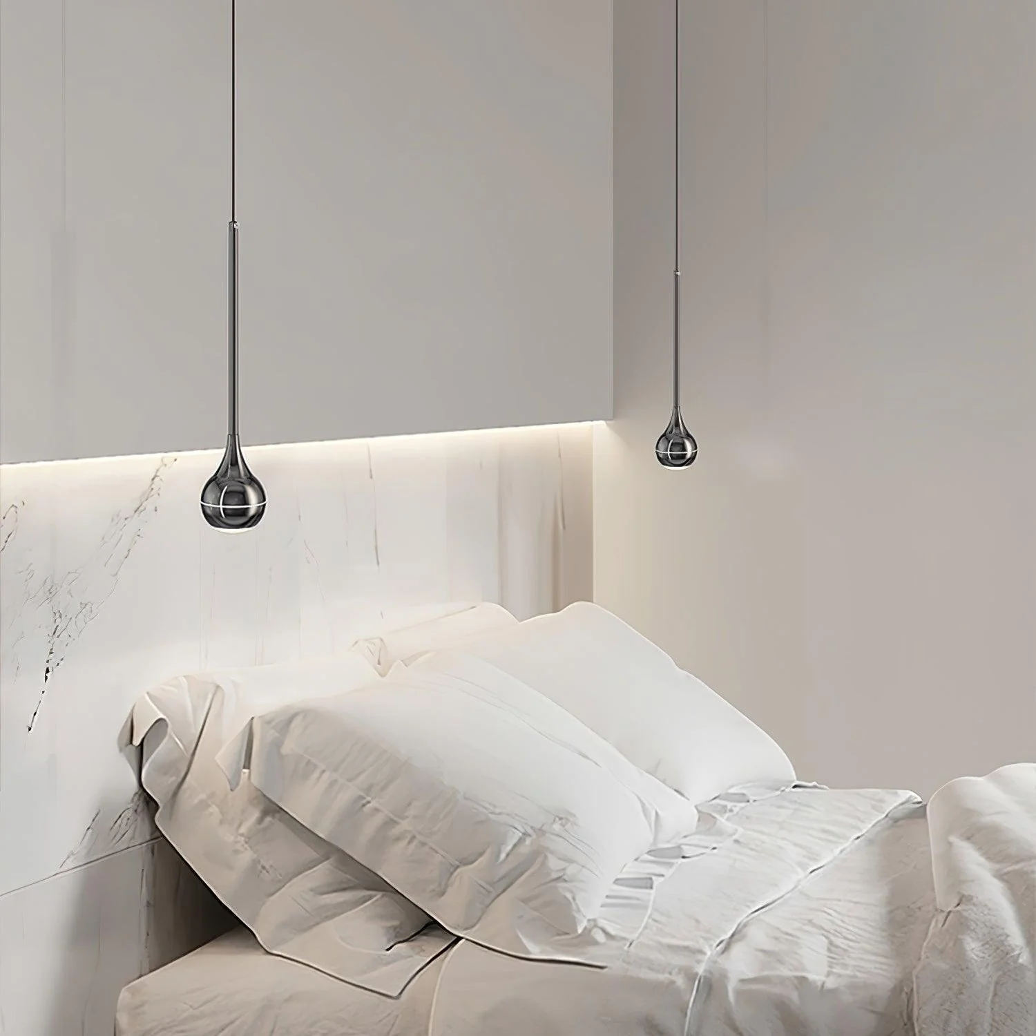 Lunvera – Elegante Hanglamp met Organisch Minimalistisch Silhouet - Image 15