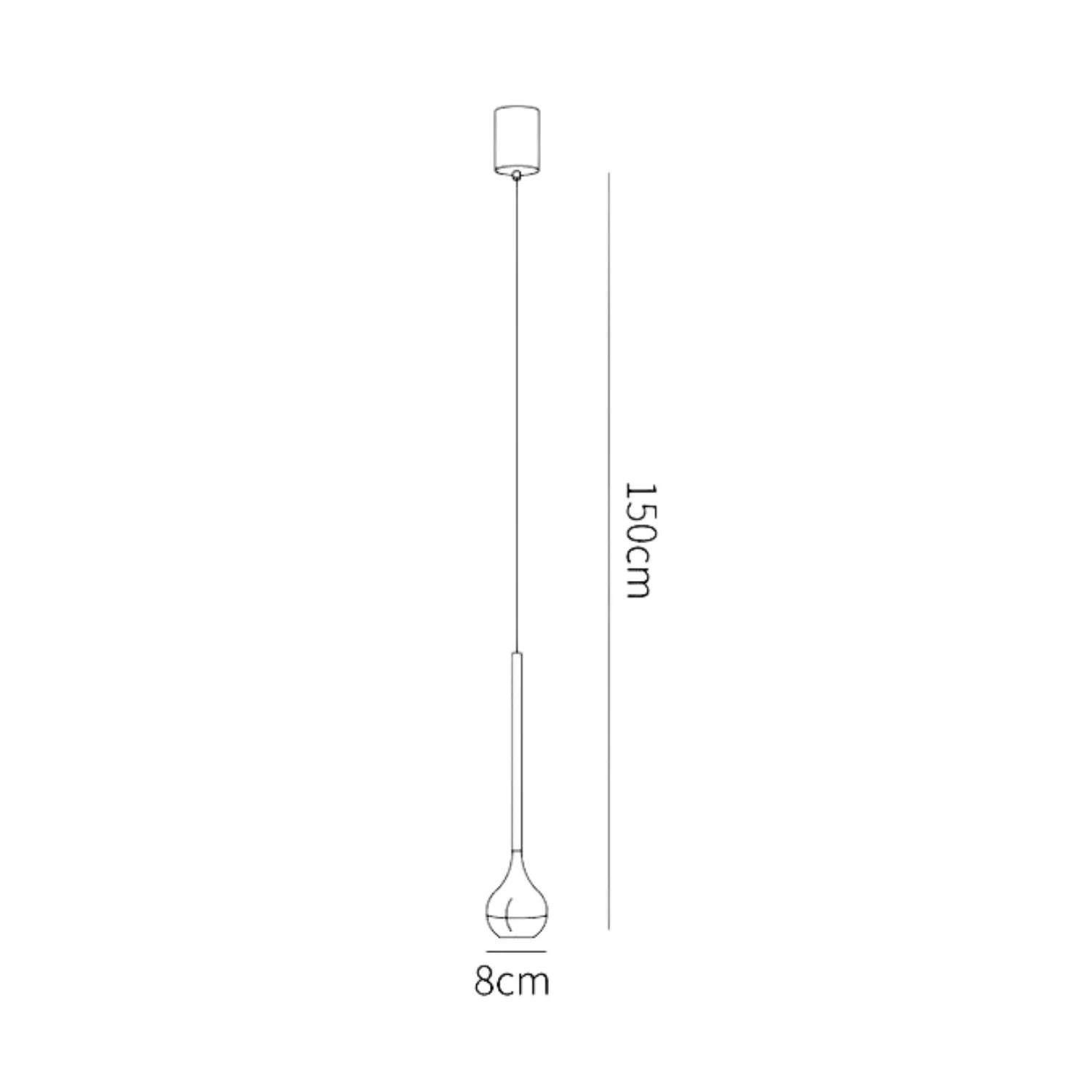 Lunvera – Elegante Hanglamp met Organisch Minimalistisch Silhouet - Image 4