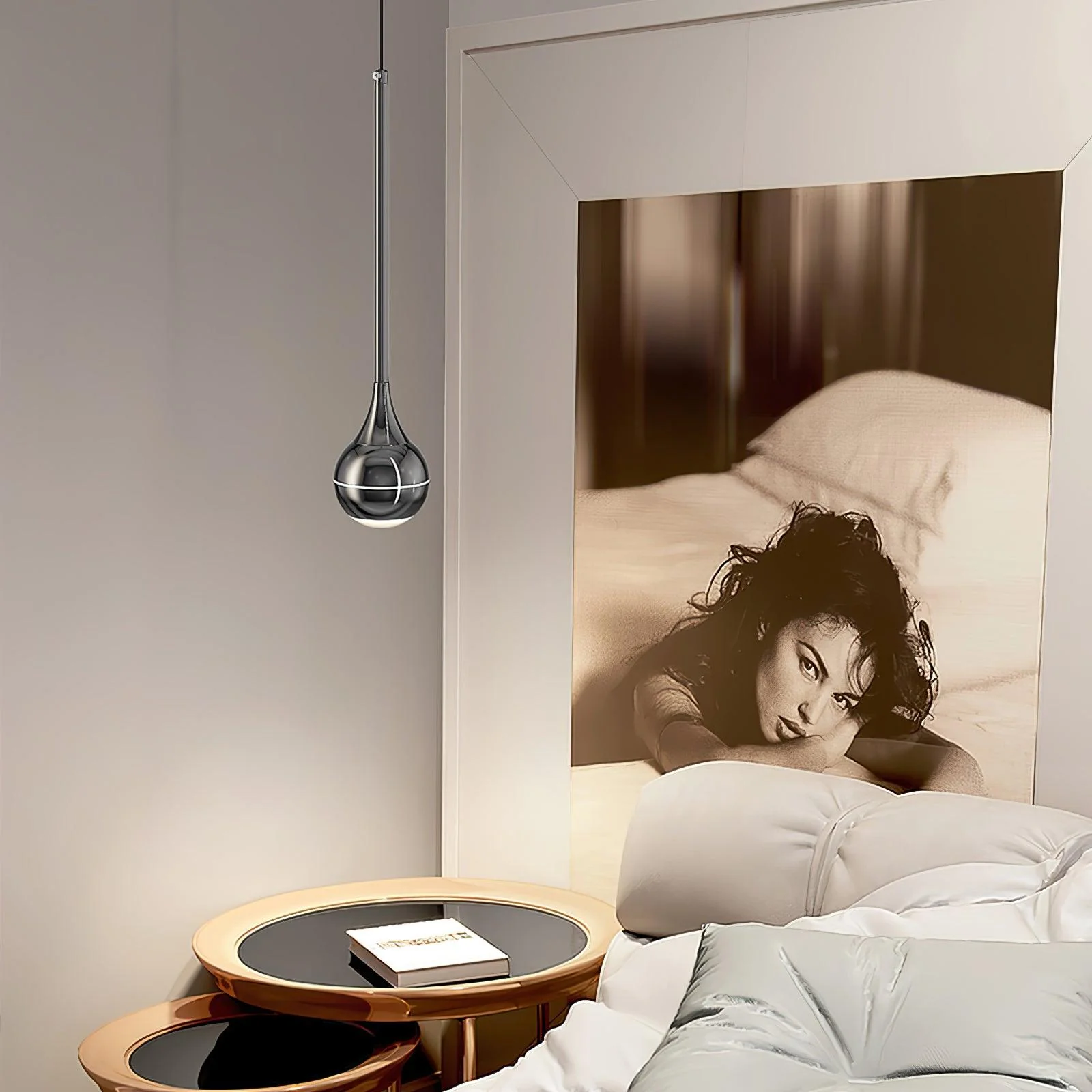 Lunvera – Elegante Hanglamp met Organisch Minimalistisch Silhouet - Image 5