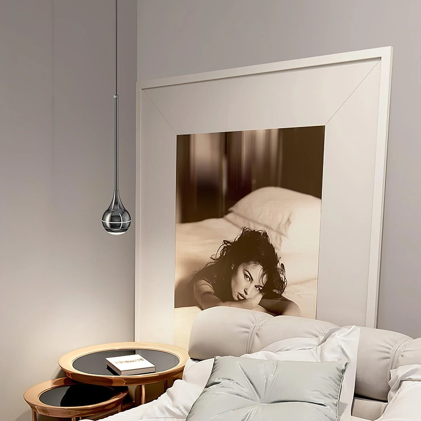 Lunvera – Elegante Hanglamp met Organisch Minimalistisch Silhouet - Image 6