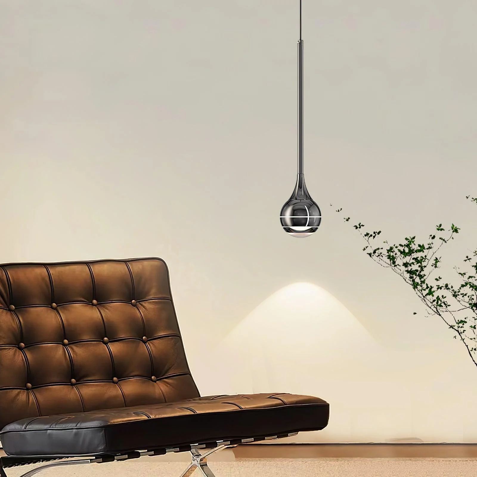 Lunvera – Elegante Hanglamp met Organisch Minimalistisch Silhouet - Image 7