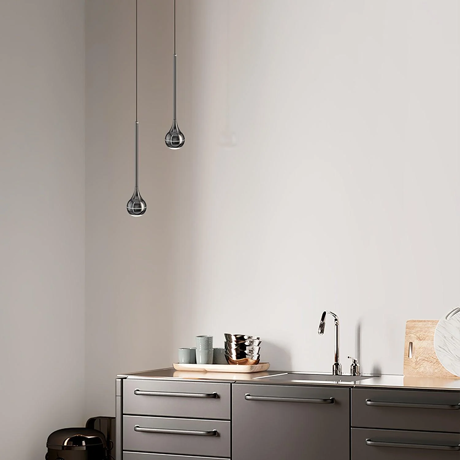 Lunvera – Elegante Hanglamp met Organisch Minimalistisch Silhouet - Image 8