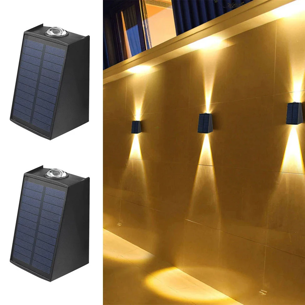Lunviro – Solar LED Wandlamp Voor Buiten - Image 6