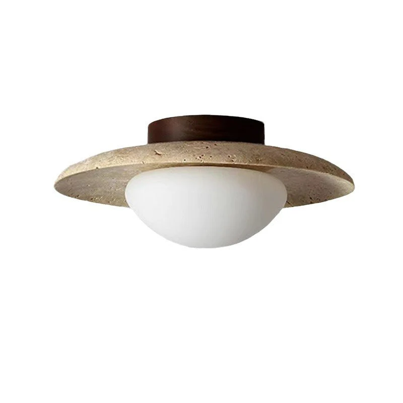 Lyonea - Minimalistische Travertin LED Plafondlamp - Image 10