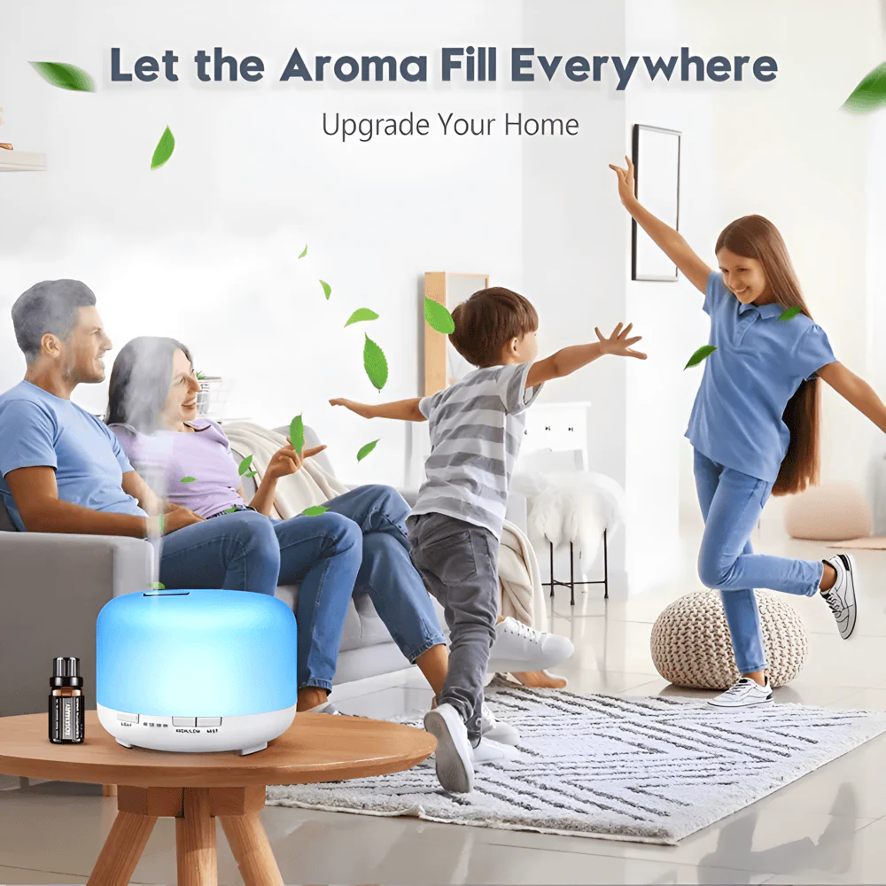 Lyrae - LED Aroma Diffuser met Bluetooth Speaker en Luchtbevochtiger - Image 6
