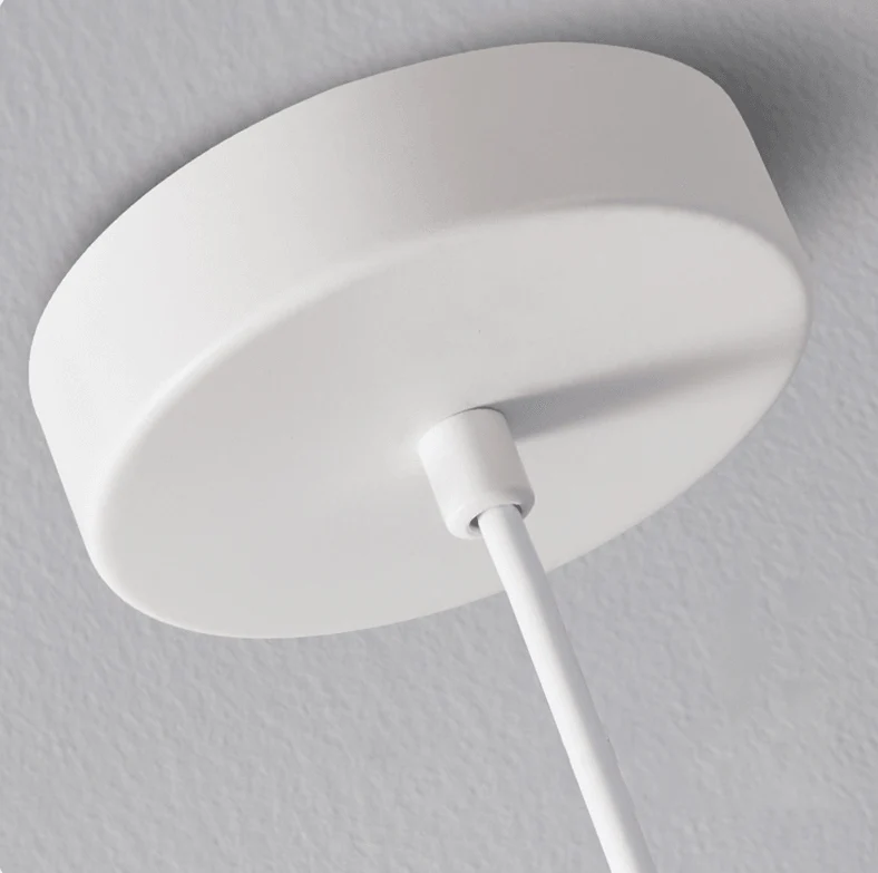 Lyrassa - Scandinavische Hanglamp Houtlook Metaal Minimalistisch Ontwerp - Image 9