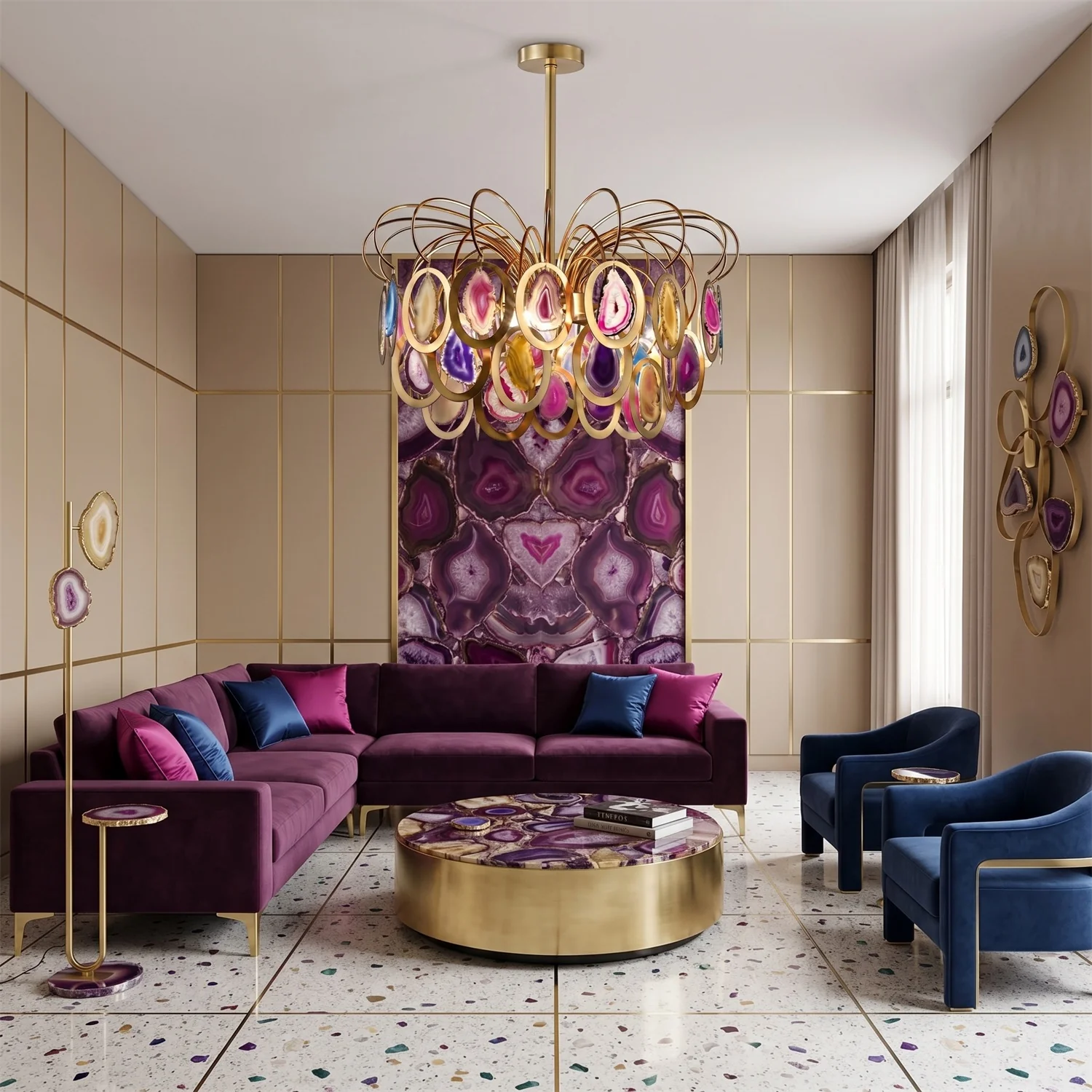 Marbella – Luxe Agaten Kroonluchter - Image 17