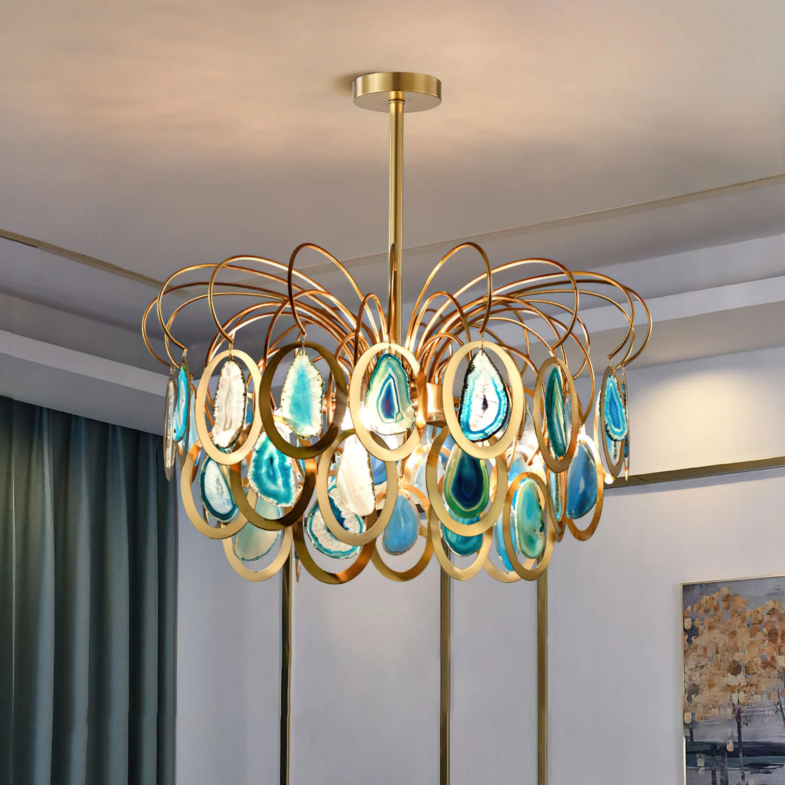Marbella – Luxe Agaten Kroonluchter - Image 24
