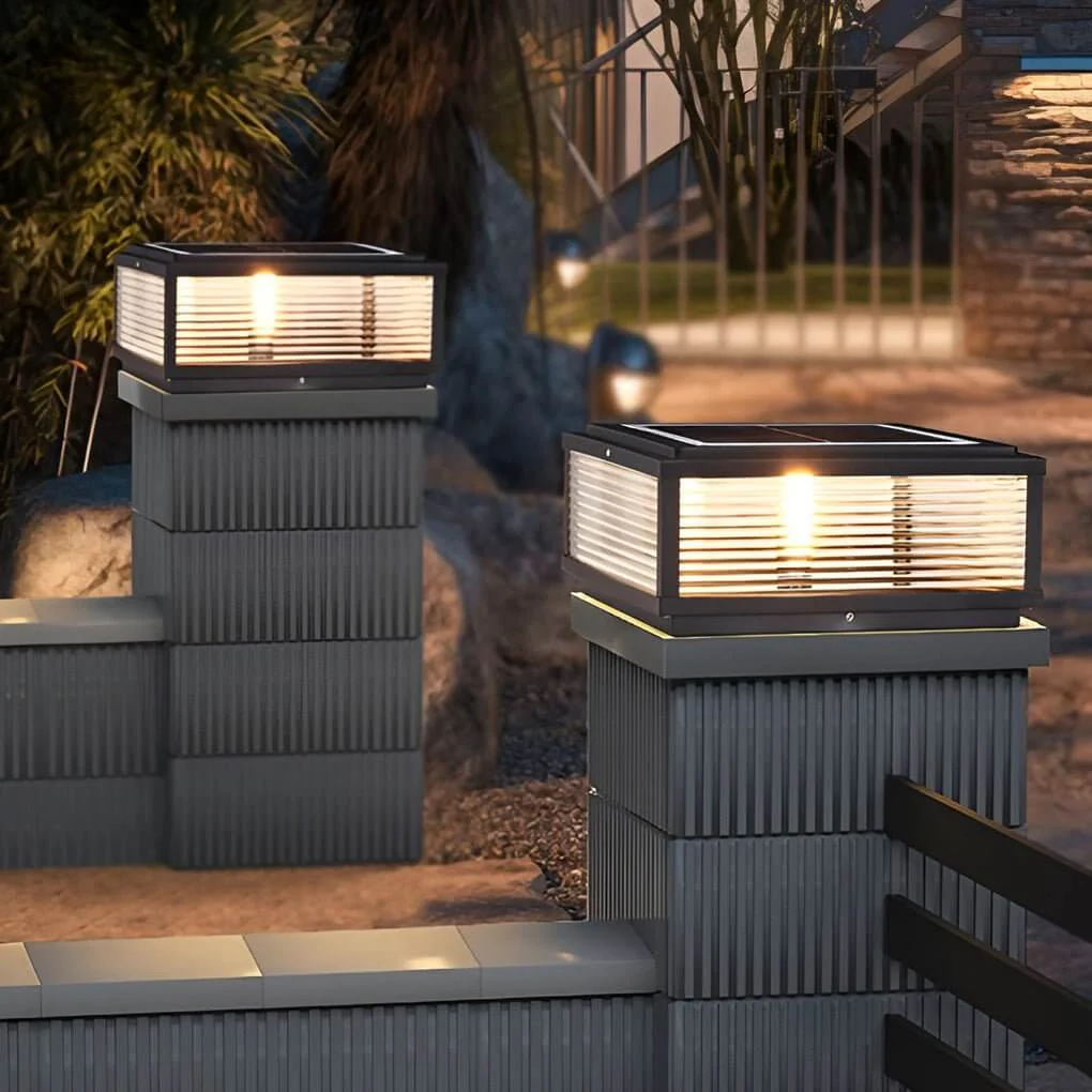 Marnix – Moderne Buitenlamp LED Solar En Bedraad Voor Tuin