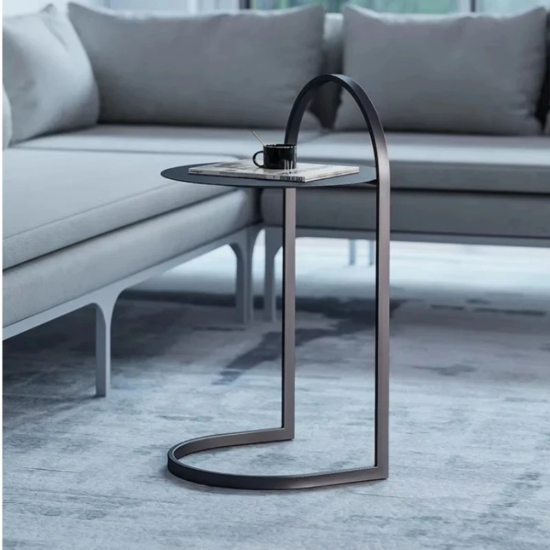 Marveillo - Ronde Gouden IJzeren Bijzettafel Nordic Design - Image 5
