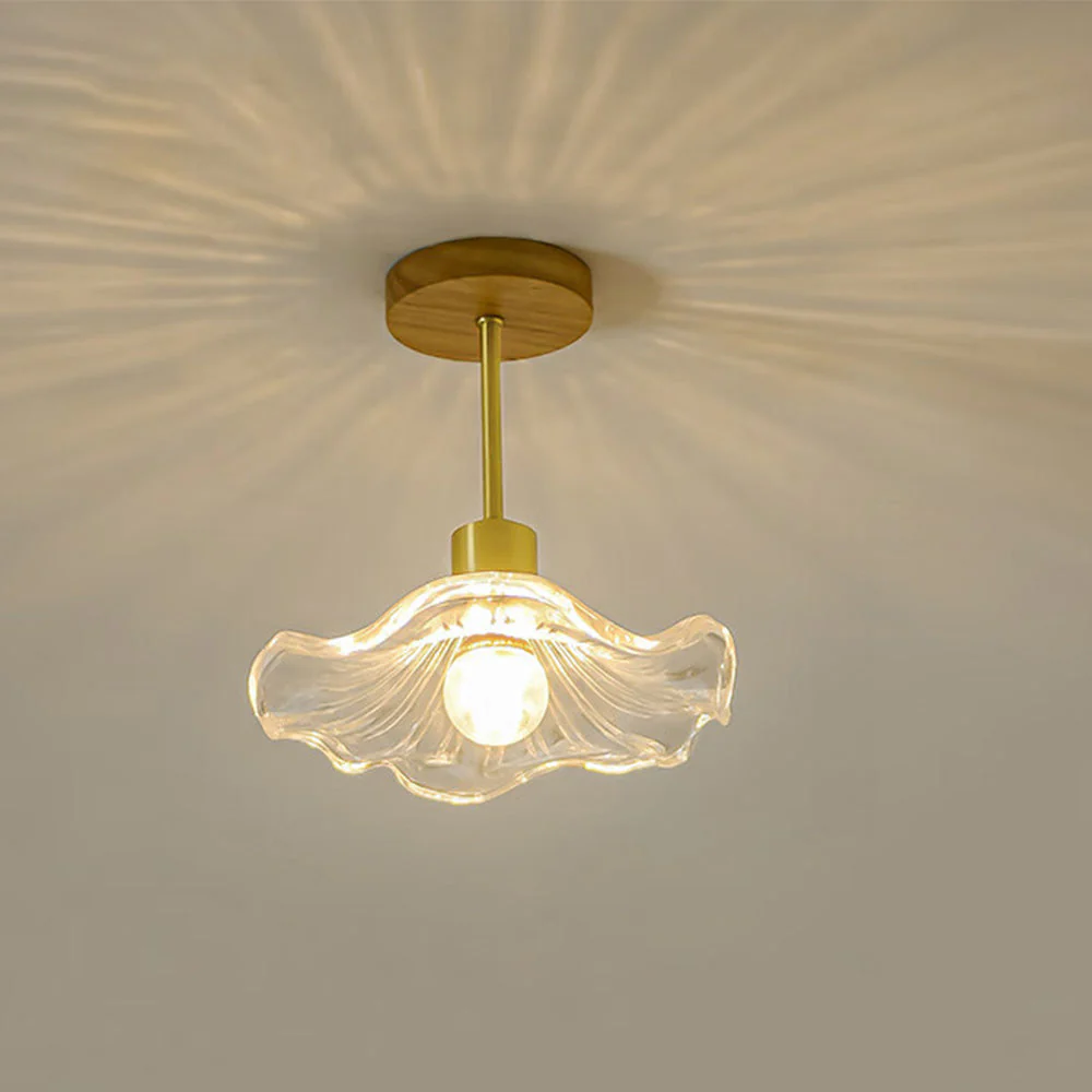 Mavero - Bloem Glazen Plafondlamp
