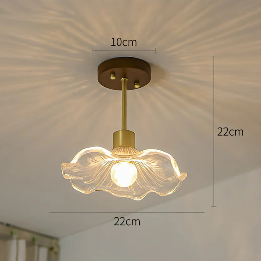 Mavero - Bloem Glazen Plafondlamp - Image 11