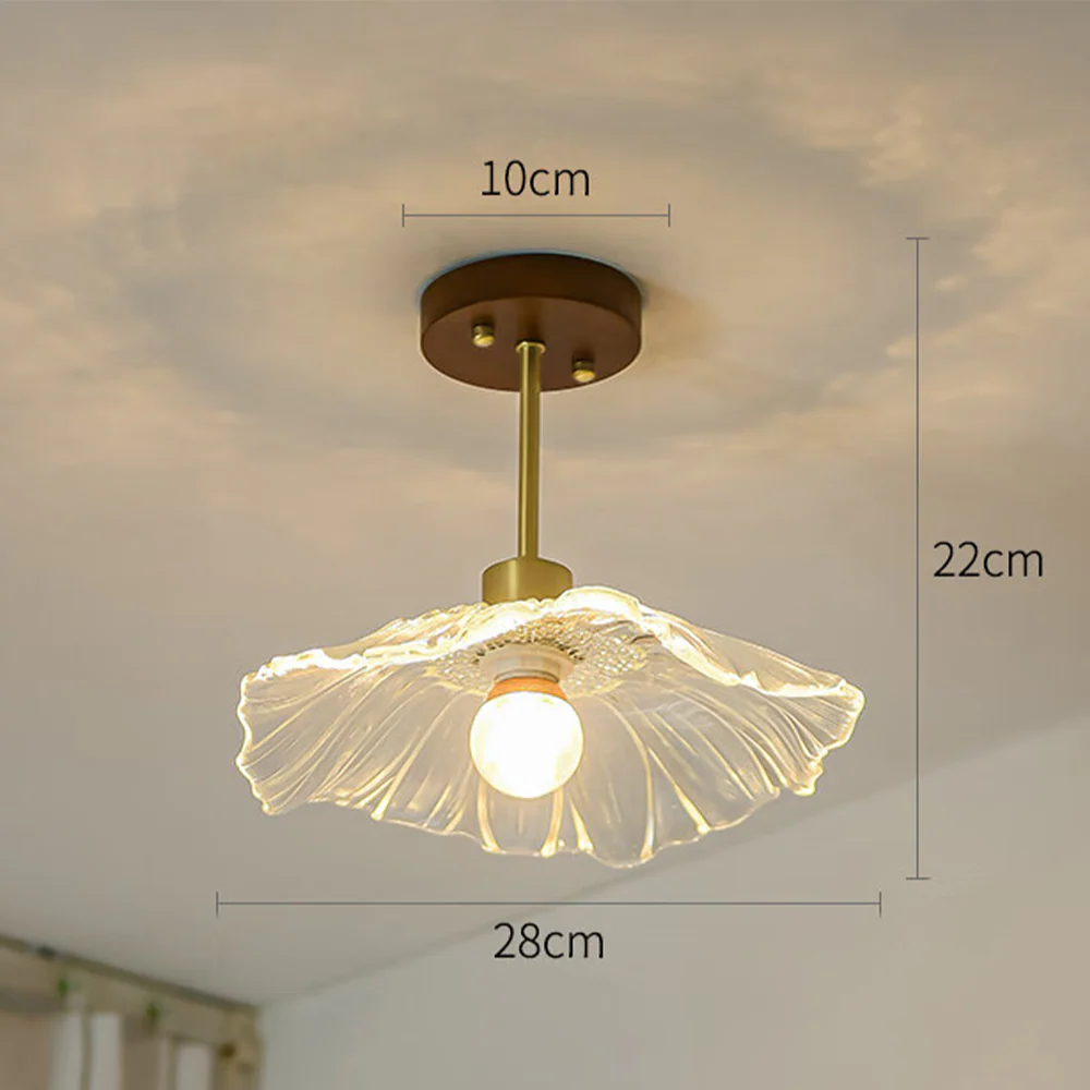 Mavero - Bloem Glazen Plafondlamp - Image 14