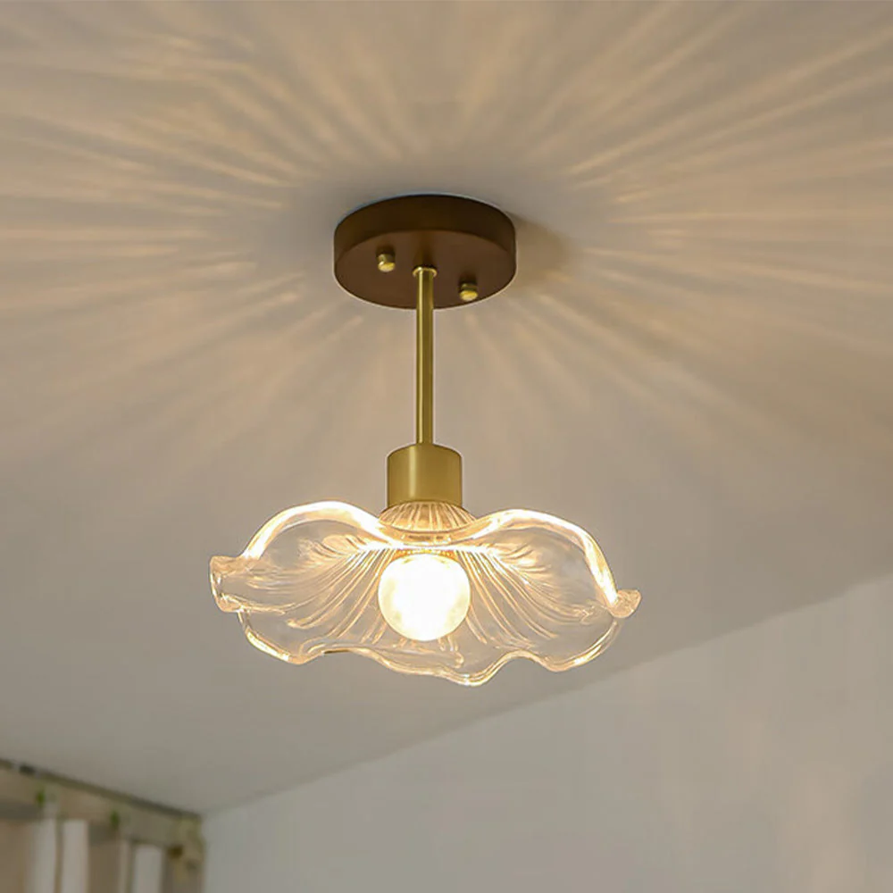 Mavero - Bloem Glazen Plafondlamp - Image 5