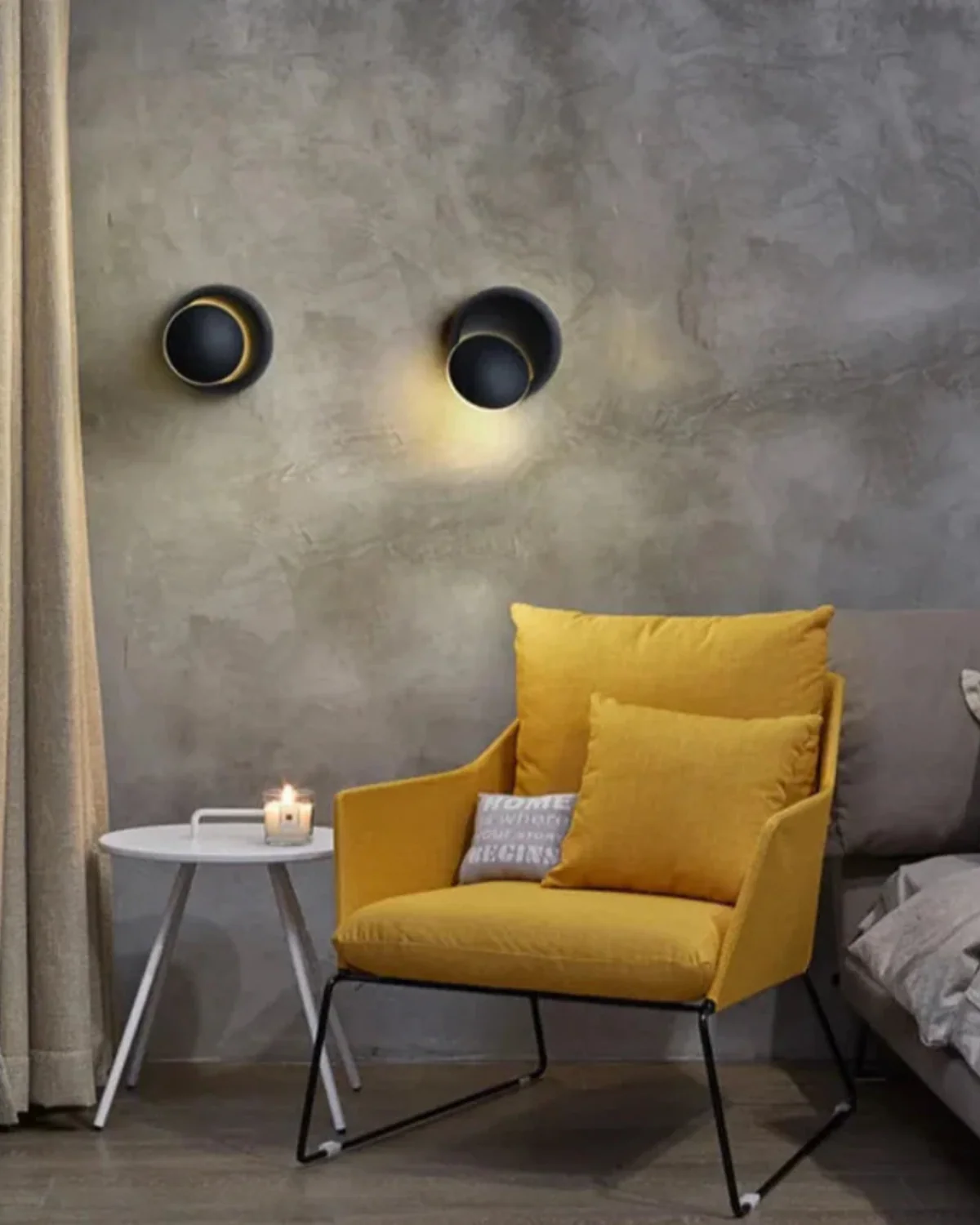 Melthia - Moderne Wandlamp met Halo Lichtcirkel Sfeerverlichting - Image 4