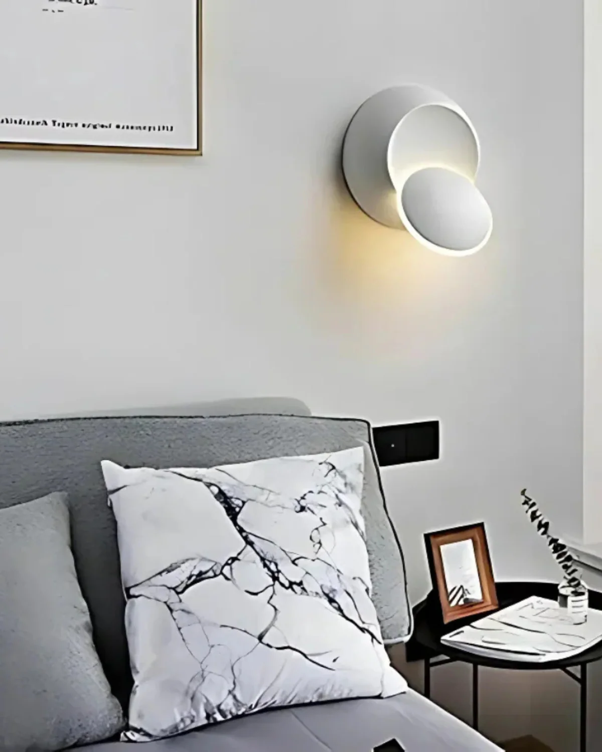 Melthia - Moderne Wandlamp met Halo Lichtcirkel Sfeerverlichting - Image 7