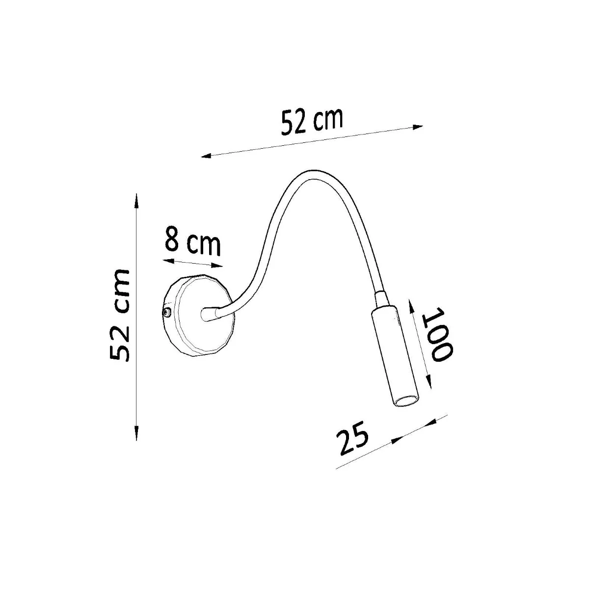 Mikanord - Verstelbare Minimalistische Wandlamp - Image 8