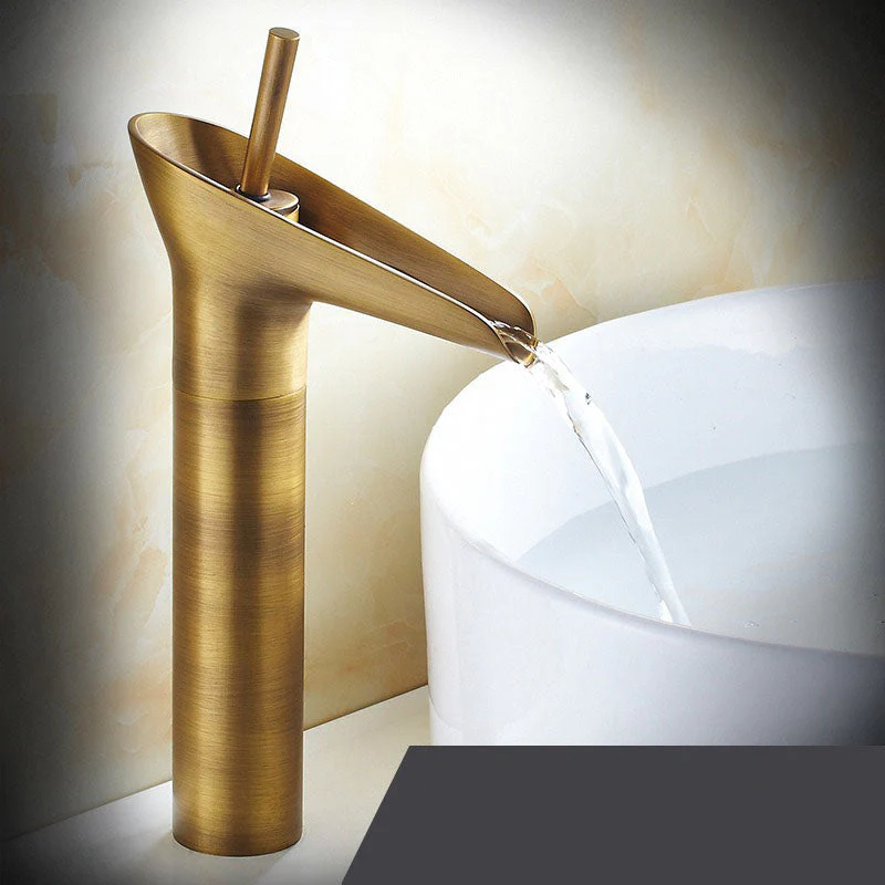 Mirelia - Eenhendel Retro Waterval Kraan voor Moderne Wastafel - Image 4