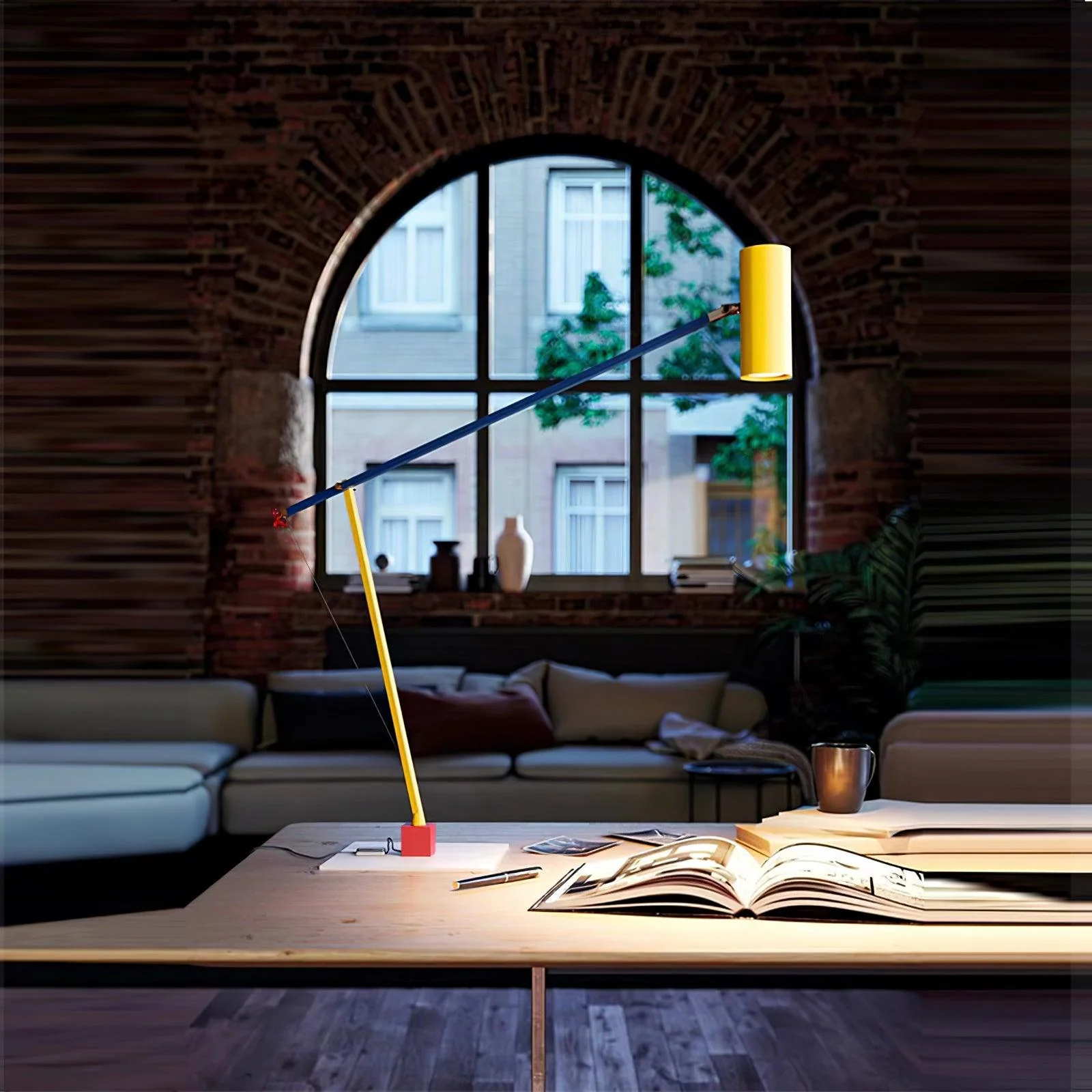 Myrralyn – Moderne Tafellamp met Architectonisch Accent - Image 5