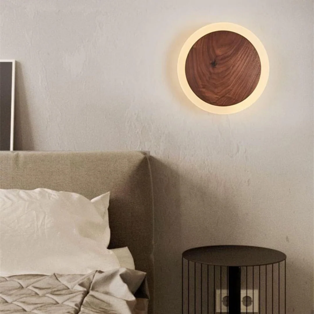 Nalo - Scandinavische Houten LED Wandlamp - Image 3
