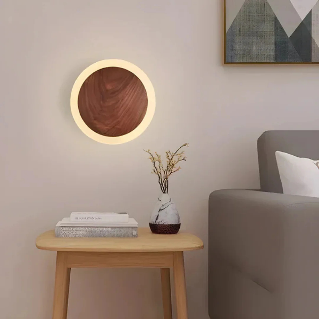 Nalo - Scandinavische Houten LED Wandlamp - Image 4