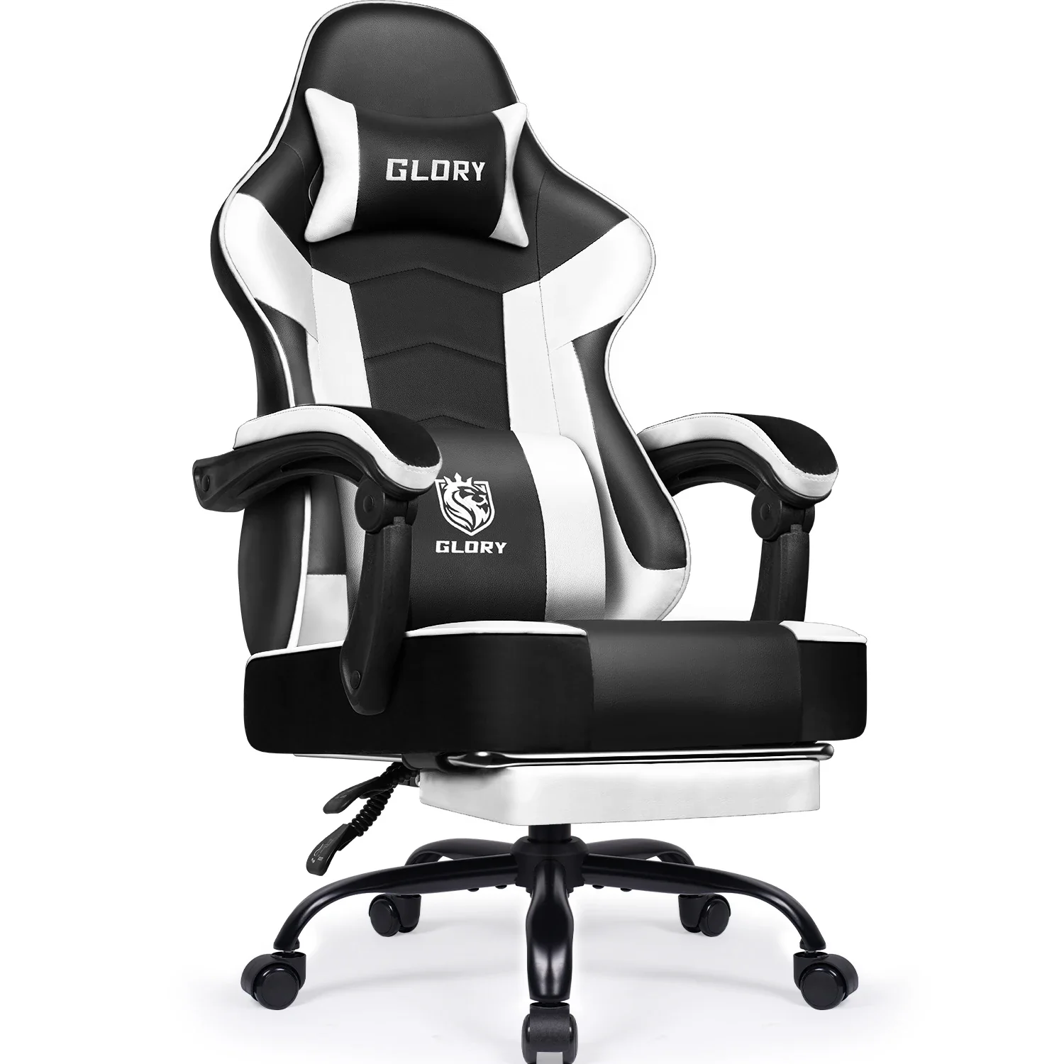 Navoro - Ergonomische Gamingstoel met Verstelbare Rug- en Neksteun