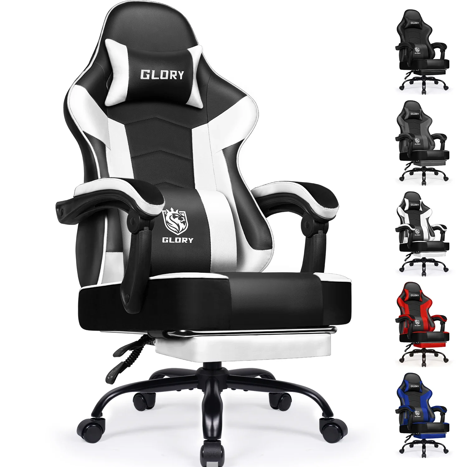 Navoro - Ergonomische Gamingstoel met Verstelbare Rug- en Neksteun - Image 7