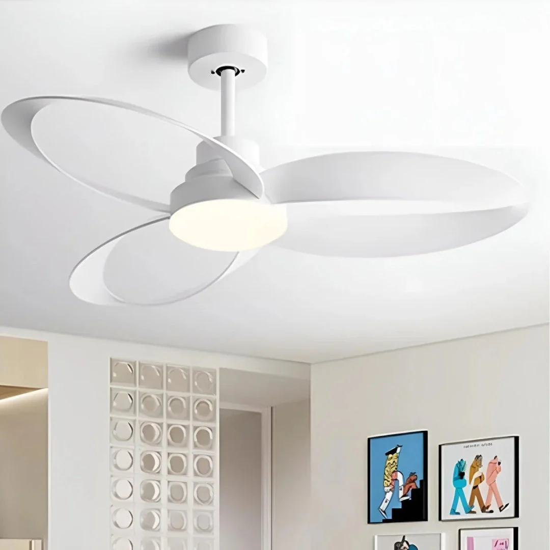 Nelvaris – Moderne Geometrische LED Plafondventilator