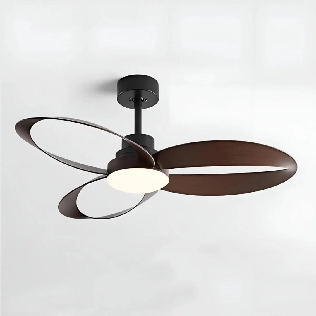 Nelvaris – Moderne Geometrische LED Plafondventilator - Image 10
