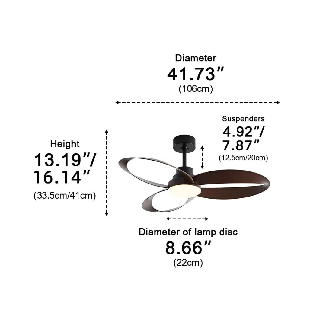 Nelvaris – Moderne Geometrische LED Plafondventilator - Image 16
