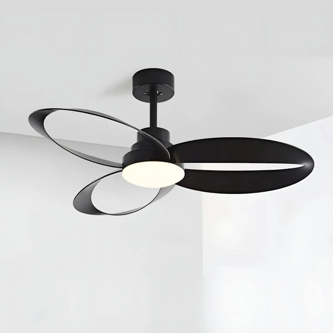 Nelvaris – Moderne Geometrische LED Plafondventilator - Image 6