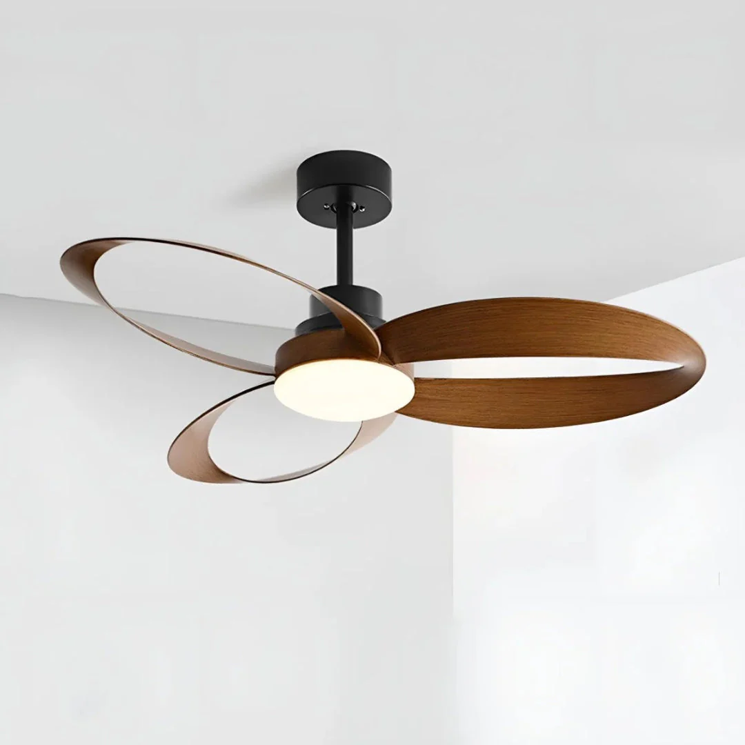 Nelvaris – Moderne Geometrische LED Plafondventilator - Image 7