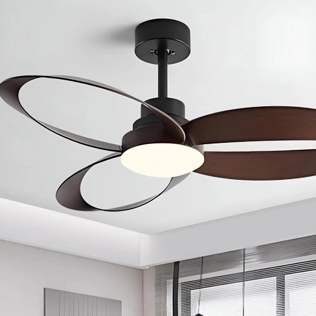 Nelvaris – Moderne Geometrische LED Plafondventilator - Image 8