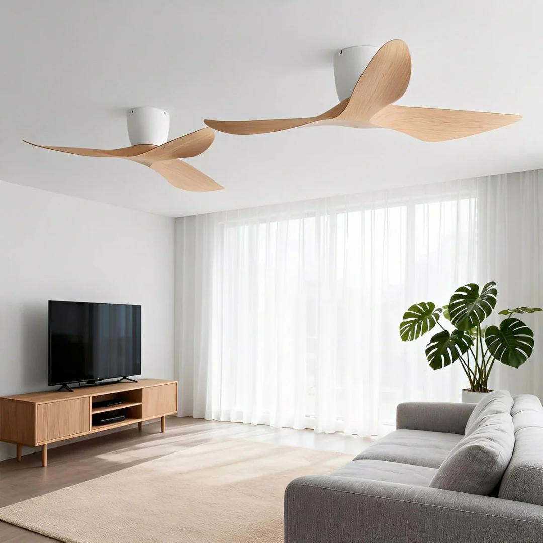Nelvarn – Minimalistische Plafondventilator Met Bladen - Image 7