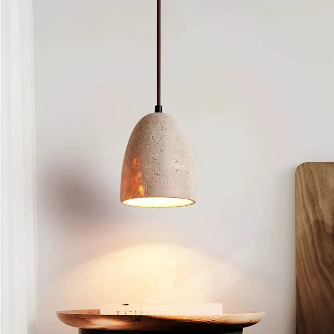Nerina - Retro Travertin Hanglamp