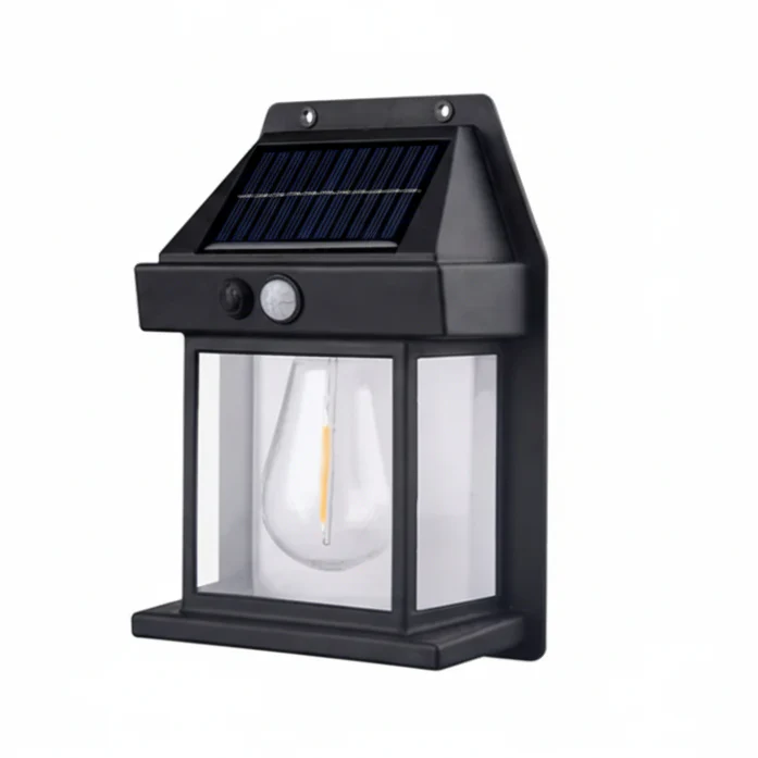 Nioran – Moderne Vierkante Solar LED Wandlamp 1 Licht