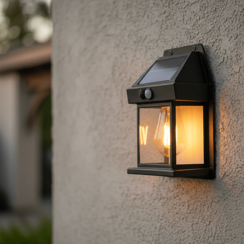 Nioran – Moderne Vierkante Solar LED Wandlamp 1 Licht - Image 3