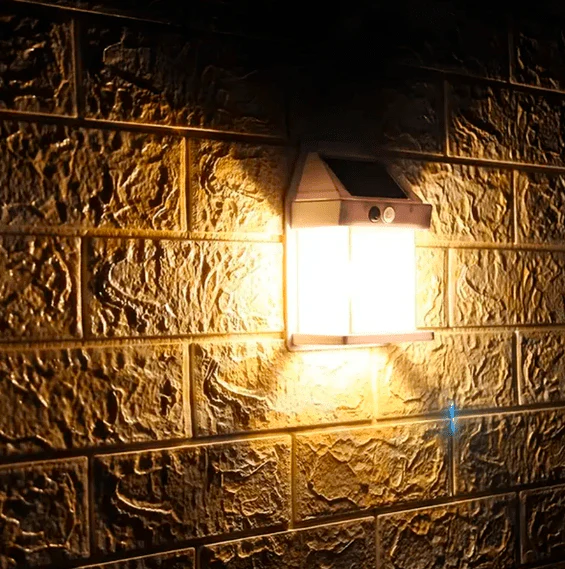 Nioran – Moderne Vierkante Solar LED Wandlamp 1 Licht - Image 7