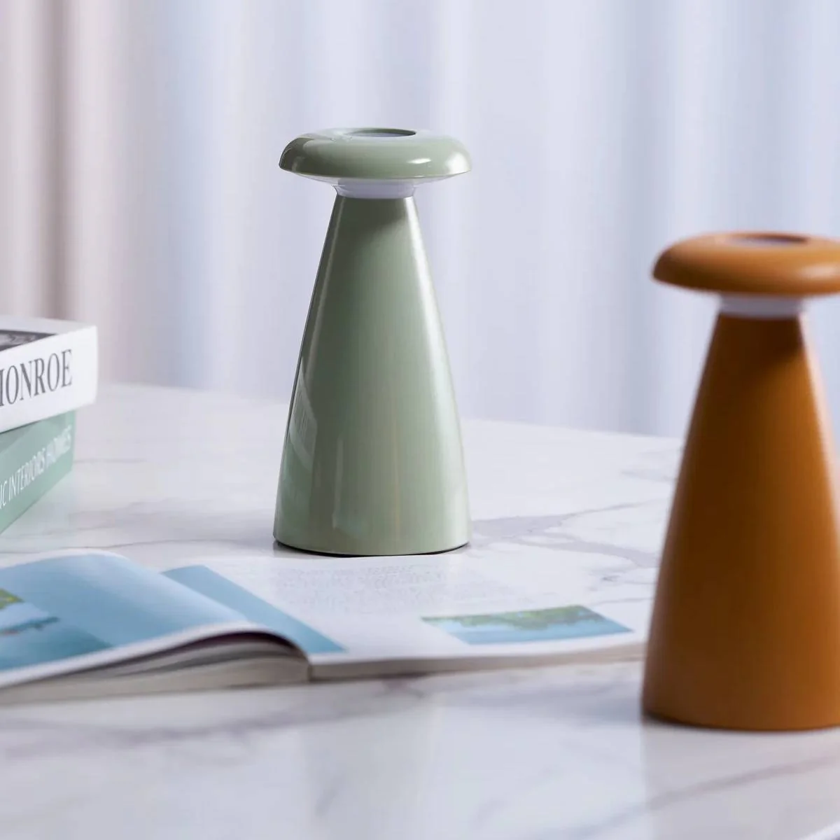Nokava – Oplaadbare Paddenstoel Tafellamp met Modern Design - Image 42
