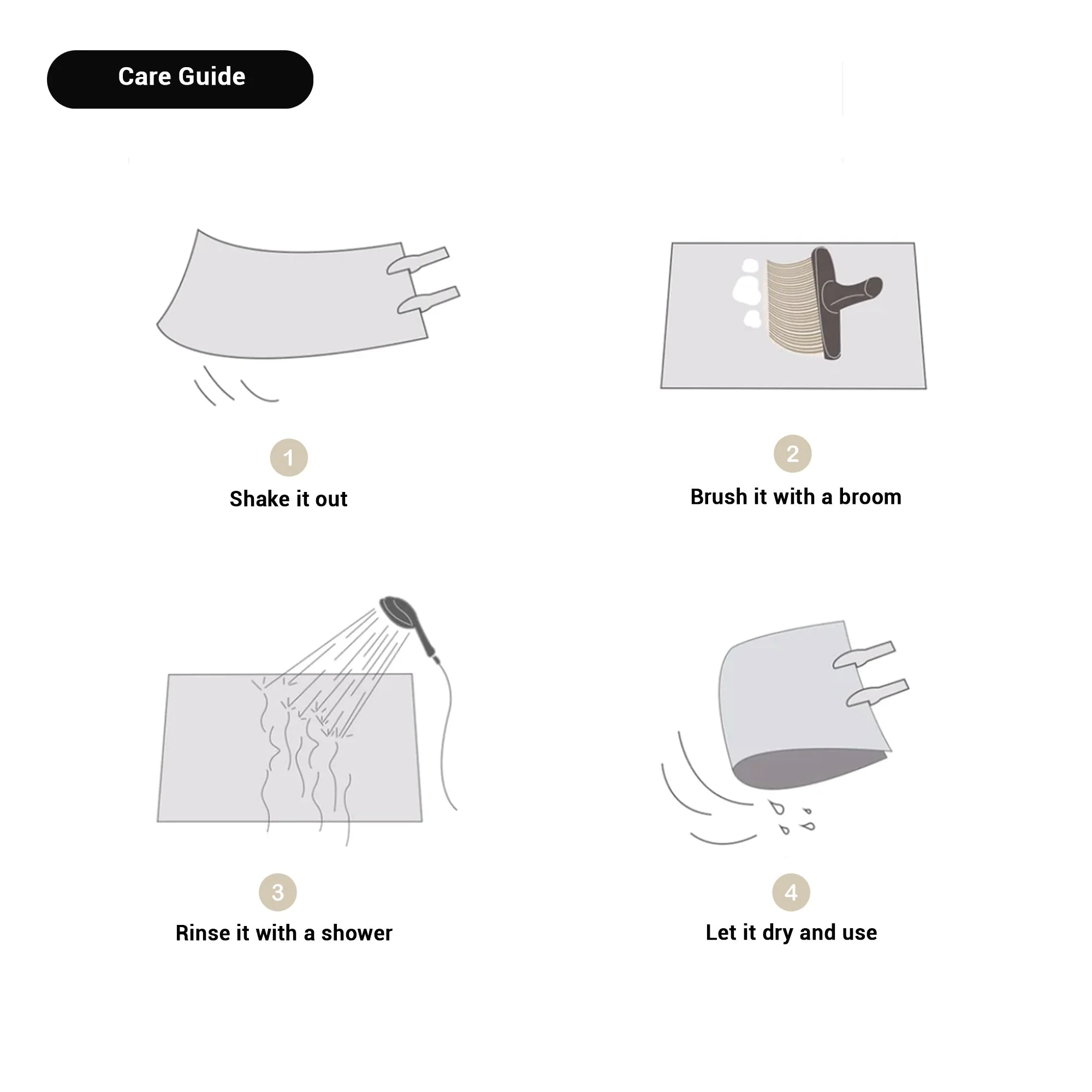 NordicFlow – Luxe Handgemaakte Badmat met Abstract Design voor Stijlvolle Badkamers - Image 18