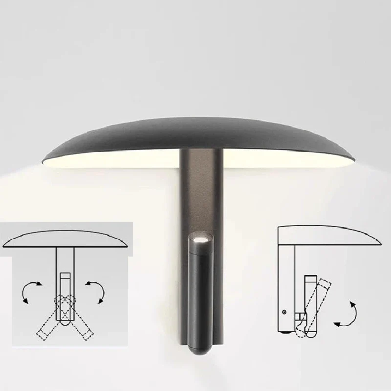 Norela – Minimalistische Paddenstoel Wandlamp - Image 9