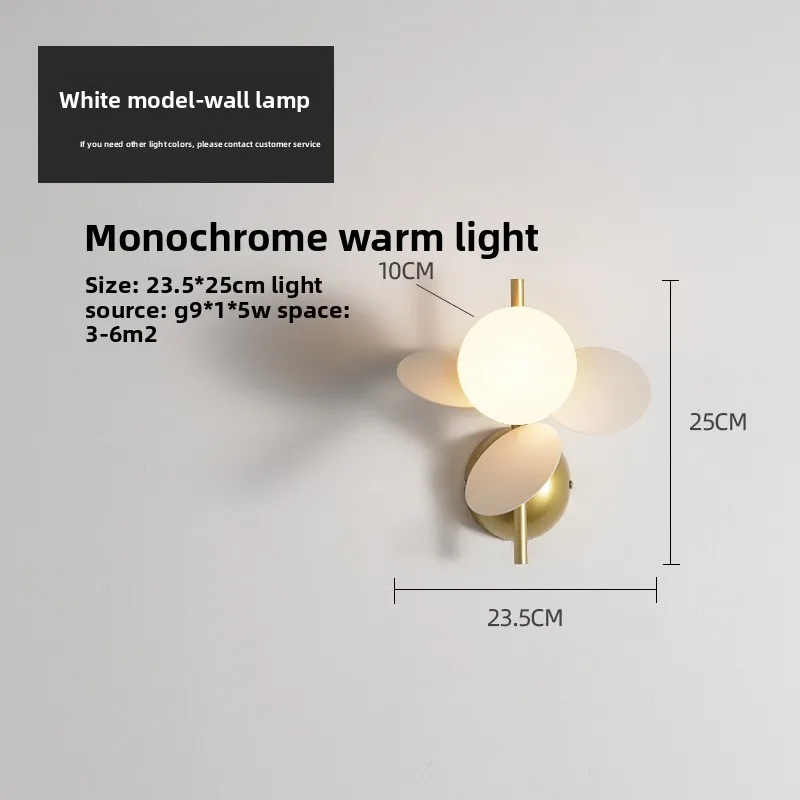 Norelio – Nordic Macaron Wandlamp Minimalistisch - Image 3