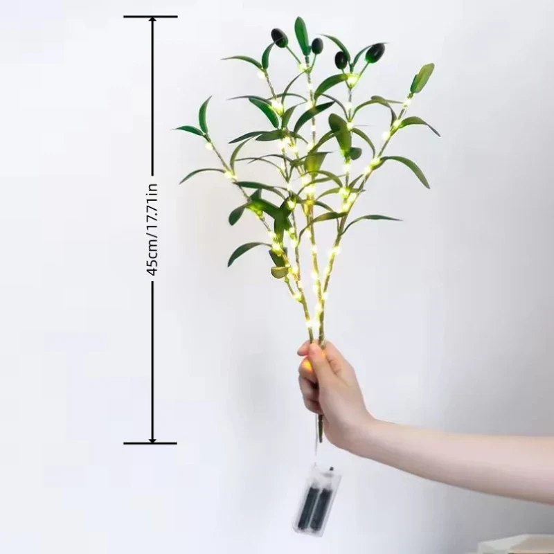Norellia – LED Olijftakken Sfeerverlichting op Batterij - Image 7